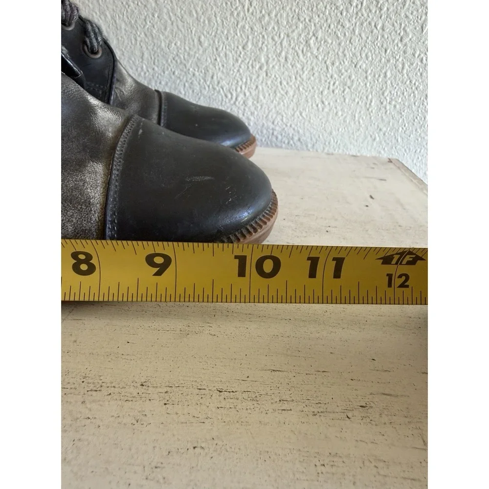 Oxford Two Tone Round Toe Lace Up Swing Shoes for Women Vintage-read See Picture